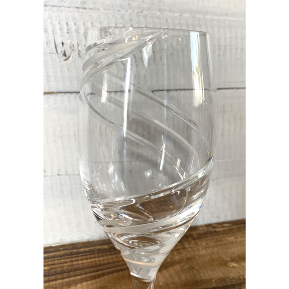 Miller Rogaska Crystal Odyssey Swirl Iced Tea Glass 8.5" Tall Replacement - Picture 5 of 12